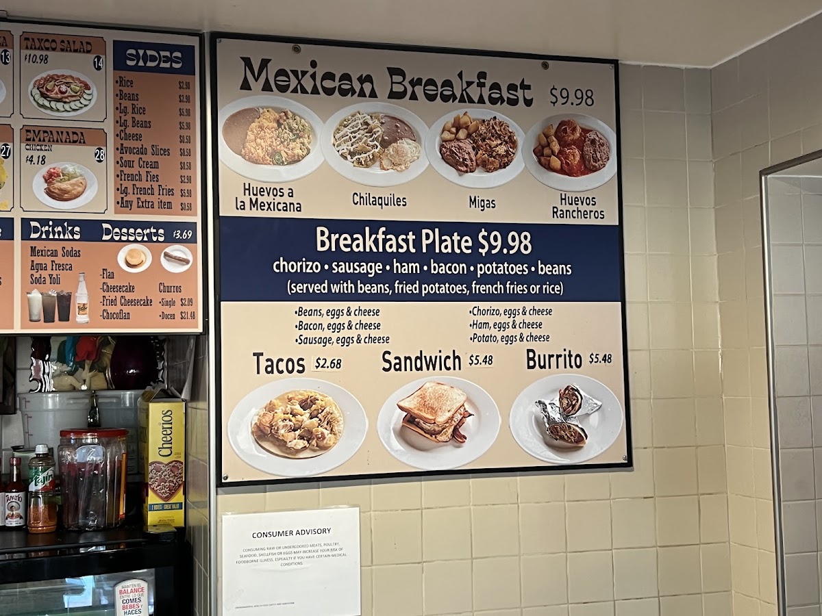 Taqueria Taxco Menu - Image 2